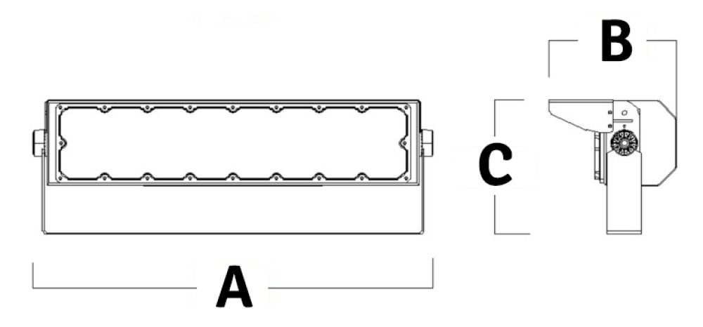 STAD LED 1 méret