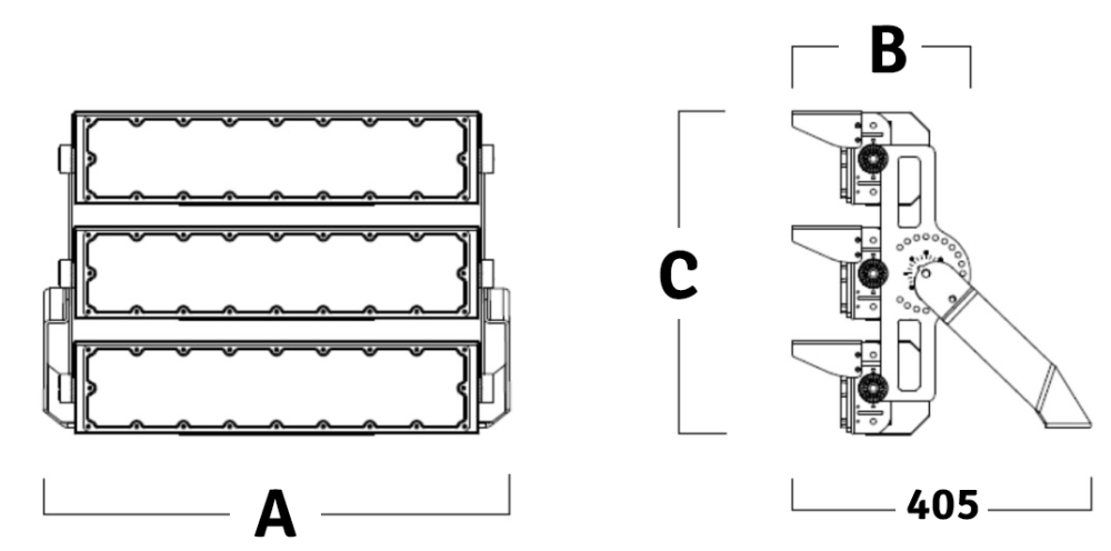 STAD LED 3 méret