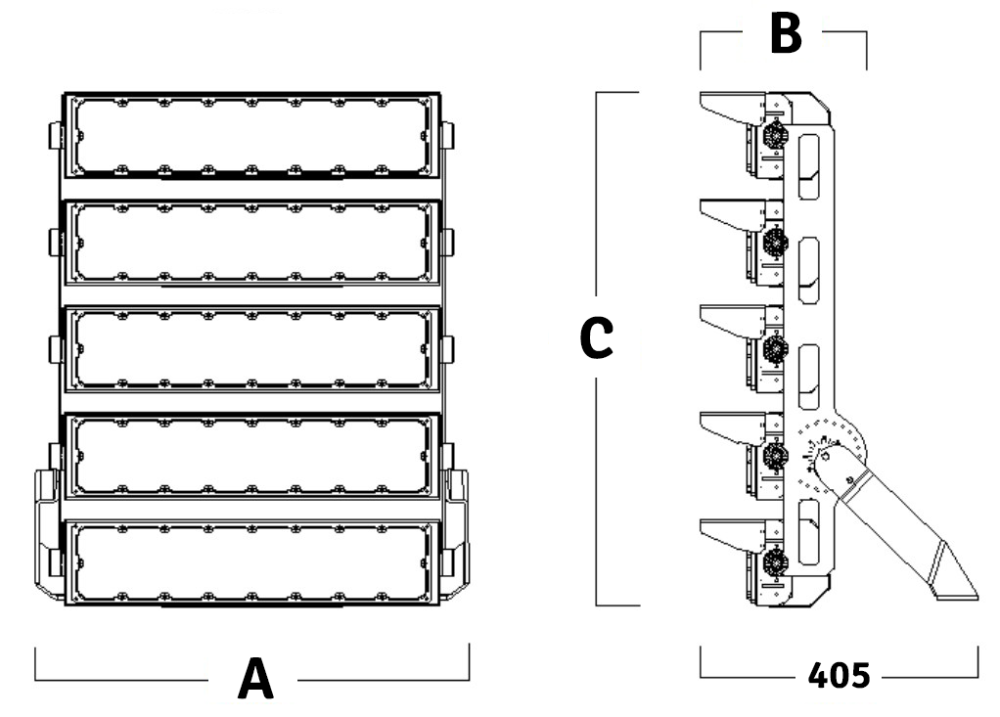 STAD LED 4 méret